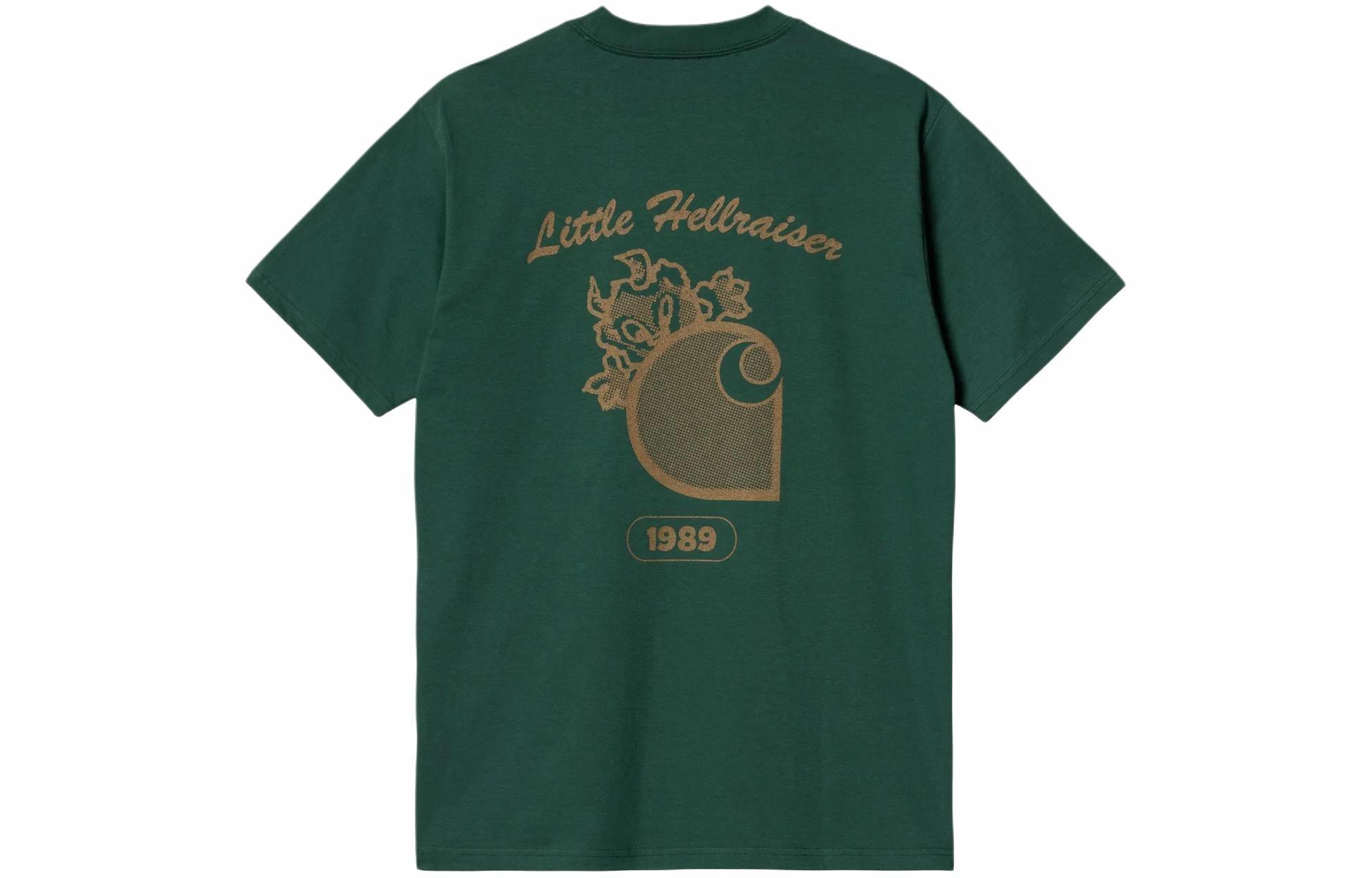 Мужская футболка Carhartt Carhartt WIP Little Hellraiser T-Shirt (зеленая)