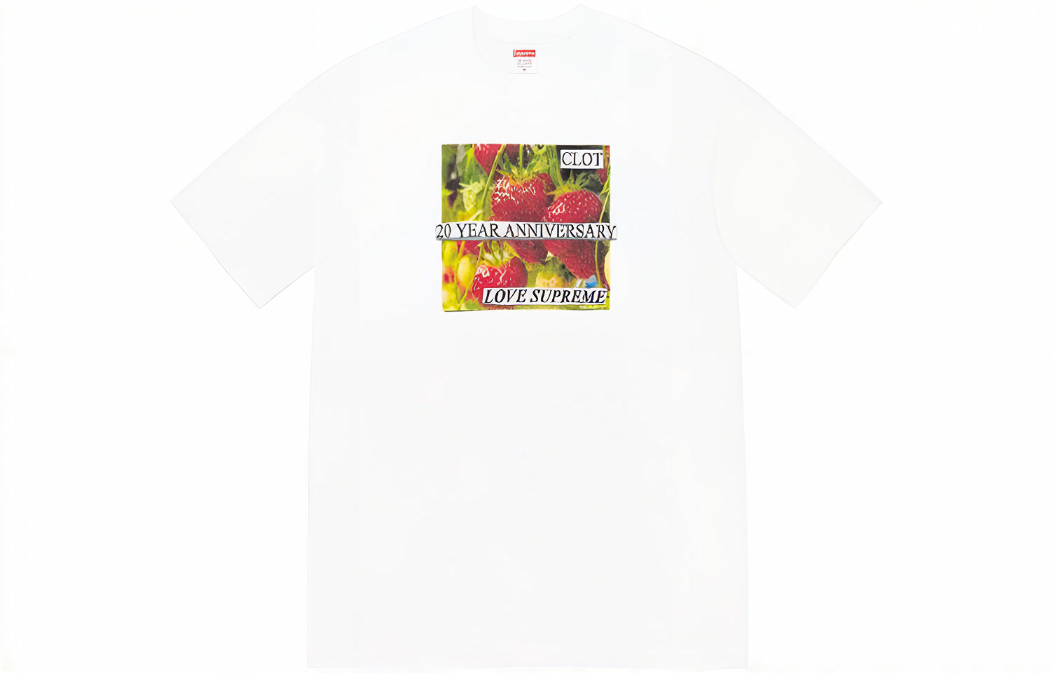 Футболка Supreme x CLOT (белая)