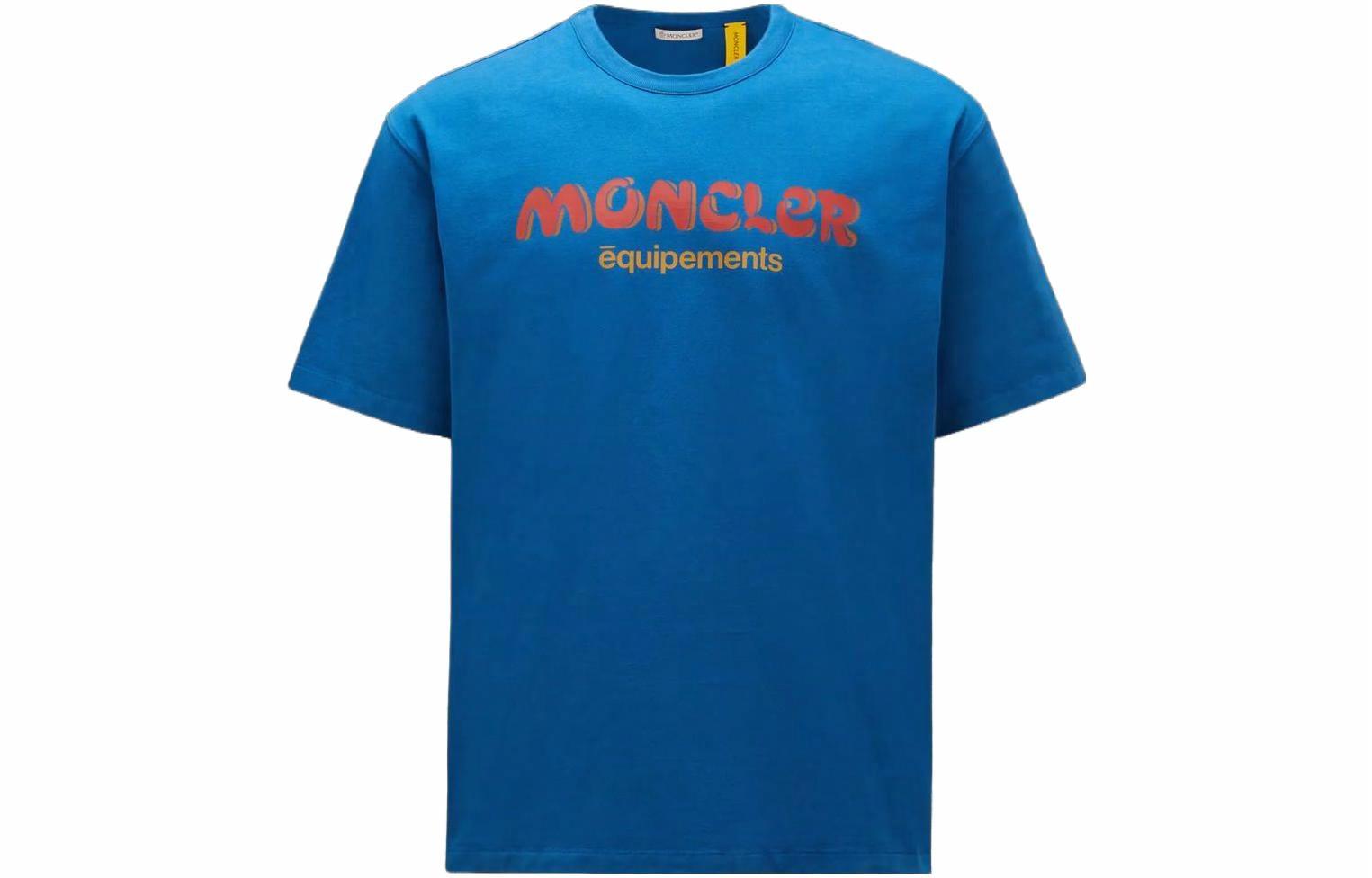 Футболка MONCLER GENIUS × SALEHE BEMBURY (синяя)