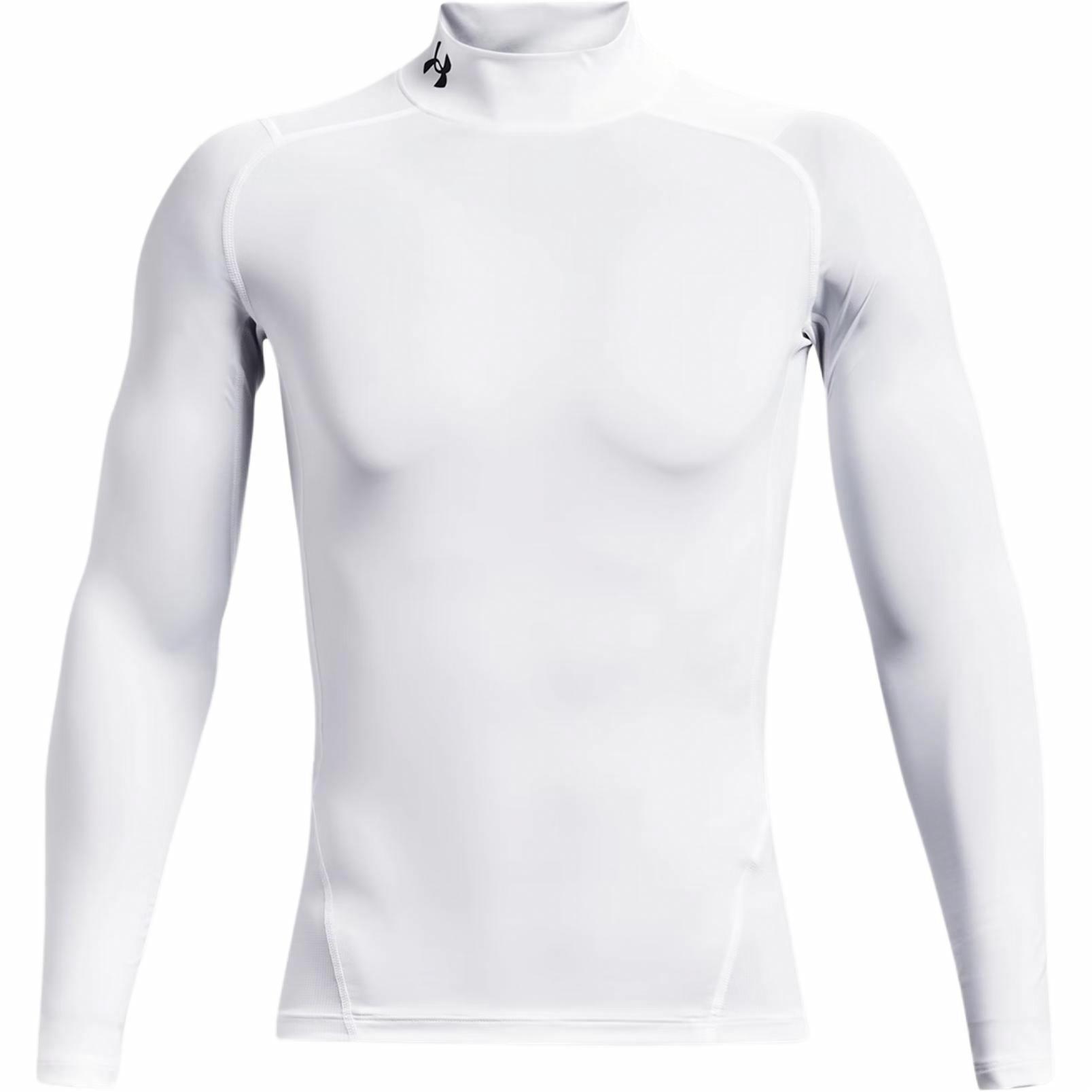 Мужская футболка Under Armour Under Armour UA Heat Gear LogoT (белая)