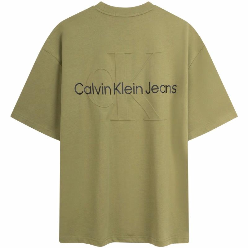 Футболка Calvin Klein Jeans (белая с логотипом)