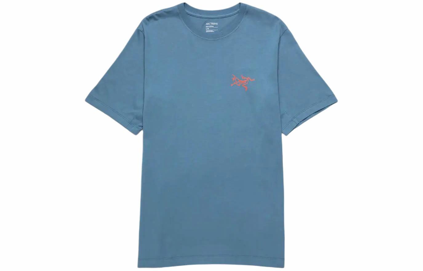 Мужская футболка Arcteryx Multi Bird Logo (черная)
