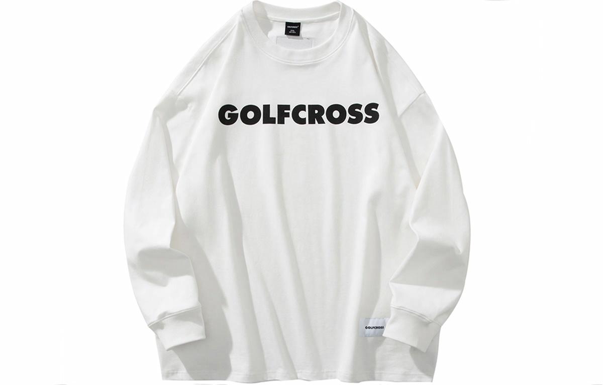 Лонгслив GOLFCROSS (белый)