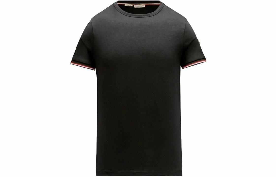 Мужская футболка Moncler SS24 (черная)
