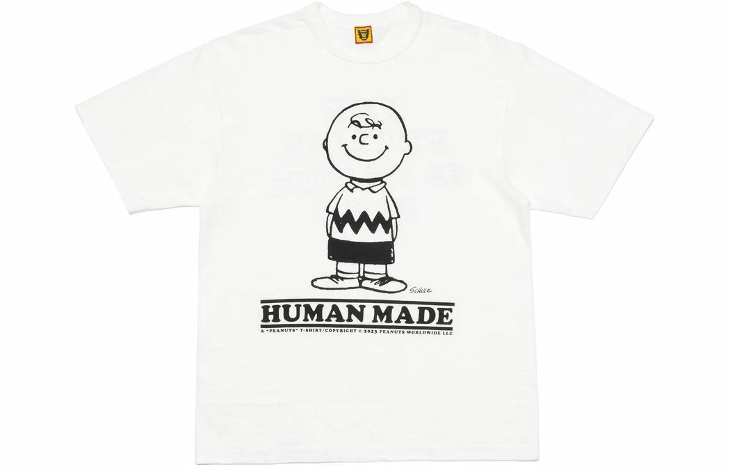 Футболка Human Made x PEANUTS Charlie Brown (белая)