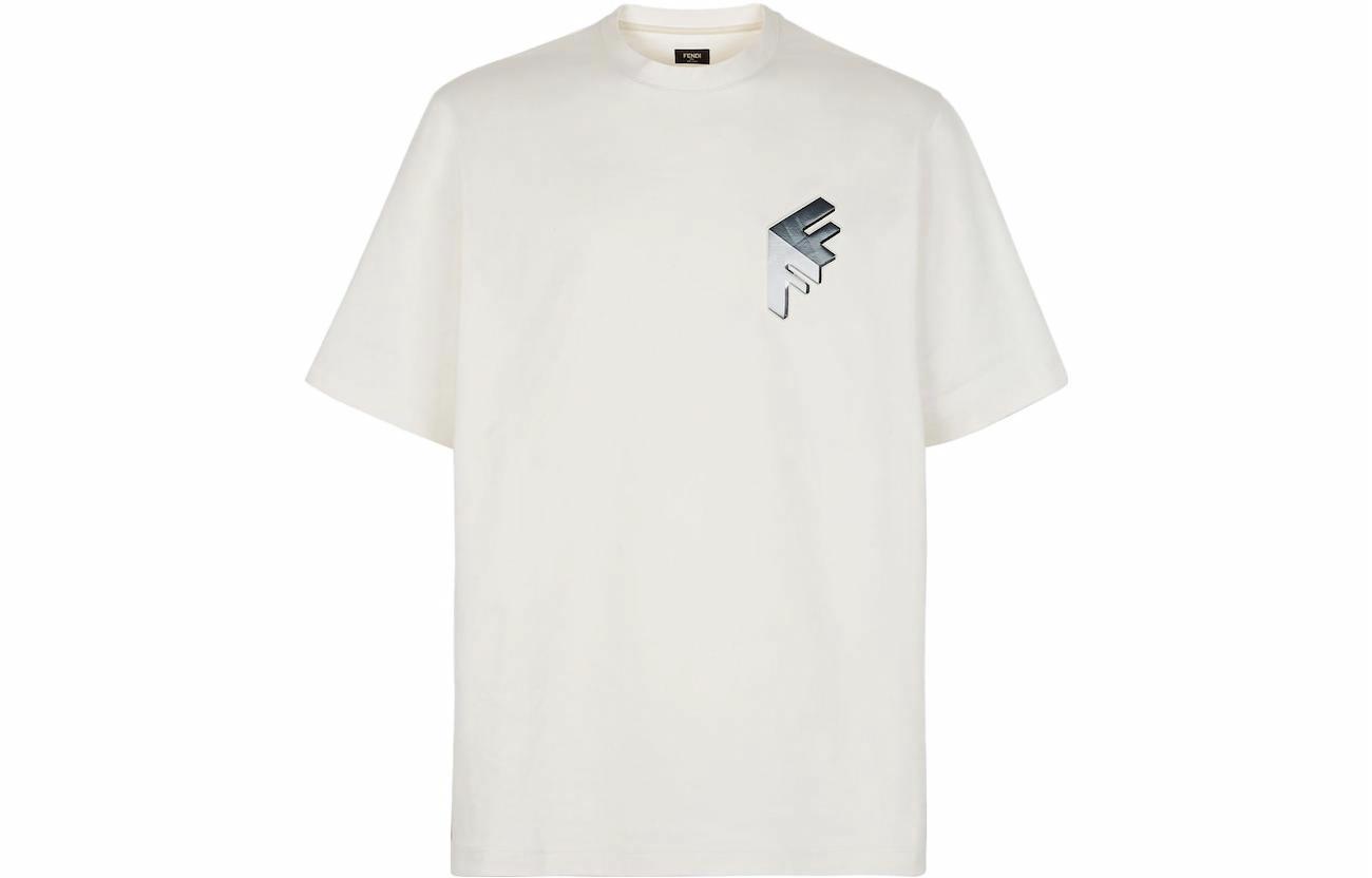 Мужская футболка Fendi T (белая)
