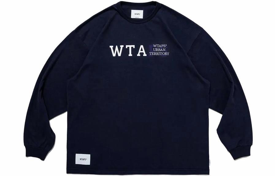 Лонгслив WTAPS (синий)