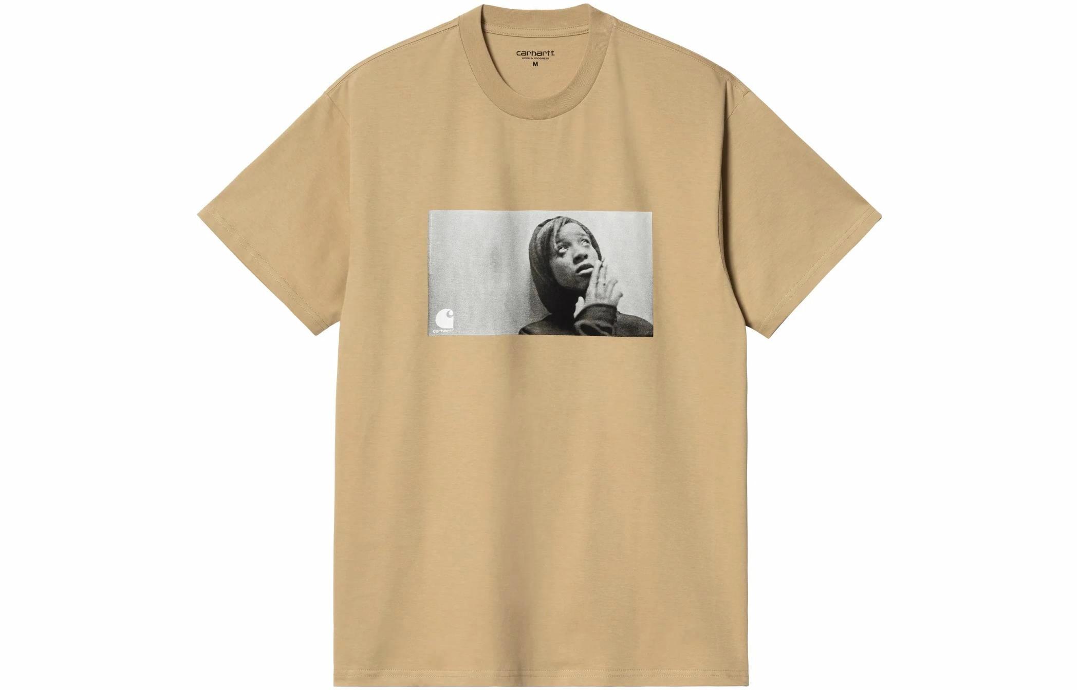 Мужская футболка Carhartt WIP (желтая)