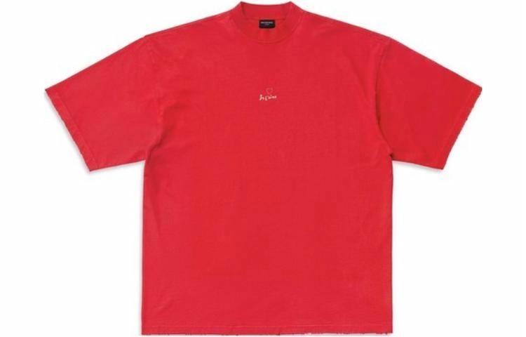 Футболка Balenciaga (красная)