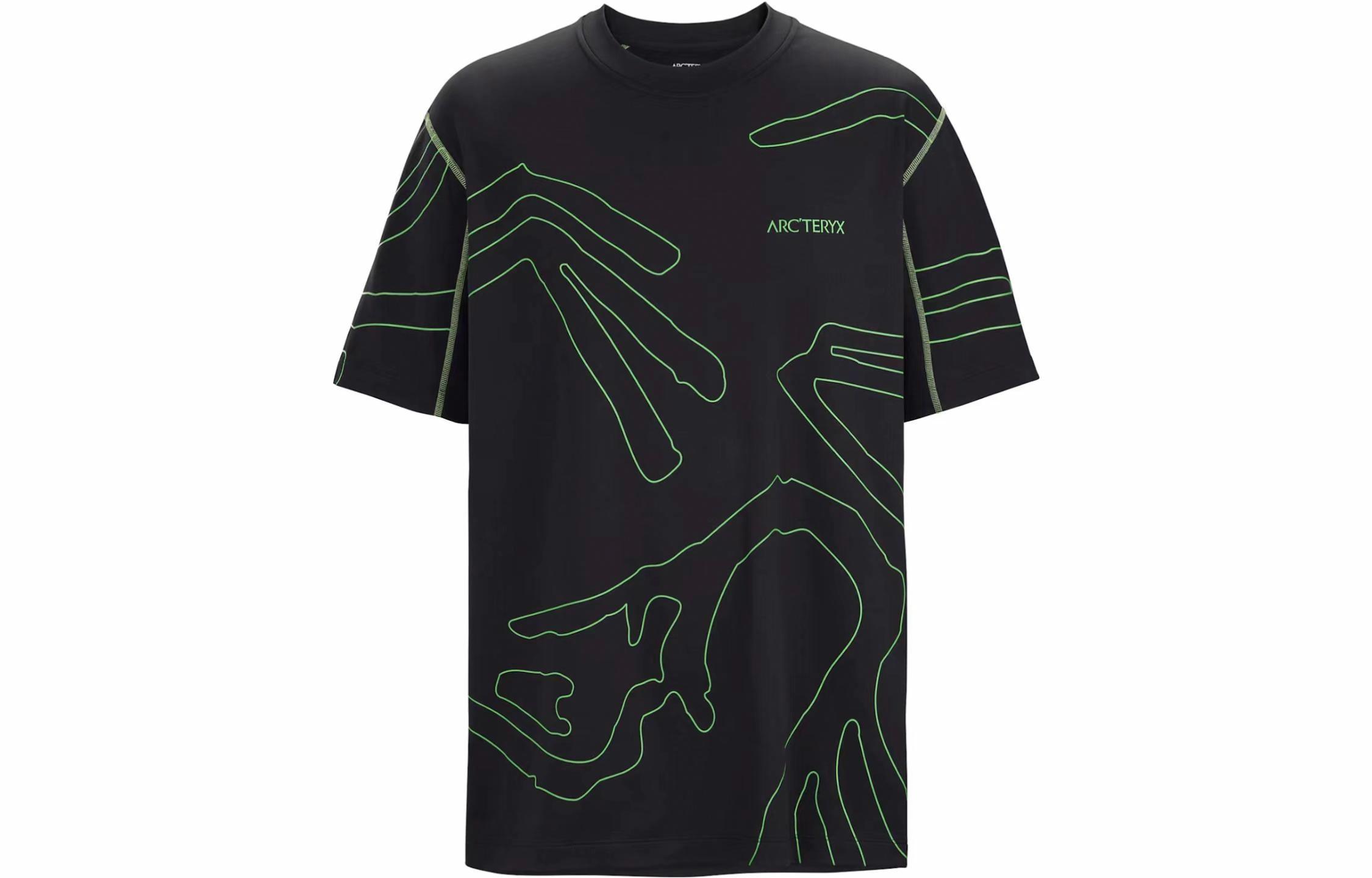 Футболка Arcteryx SYSTEM_A Drop5 Copal SS Grotto Line Tee (белая)