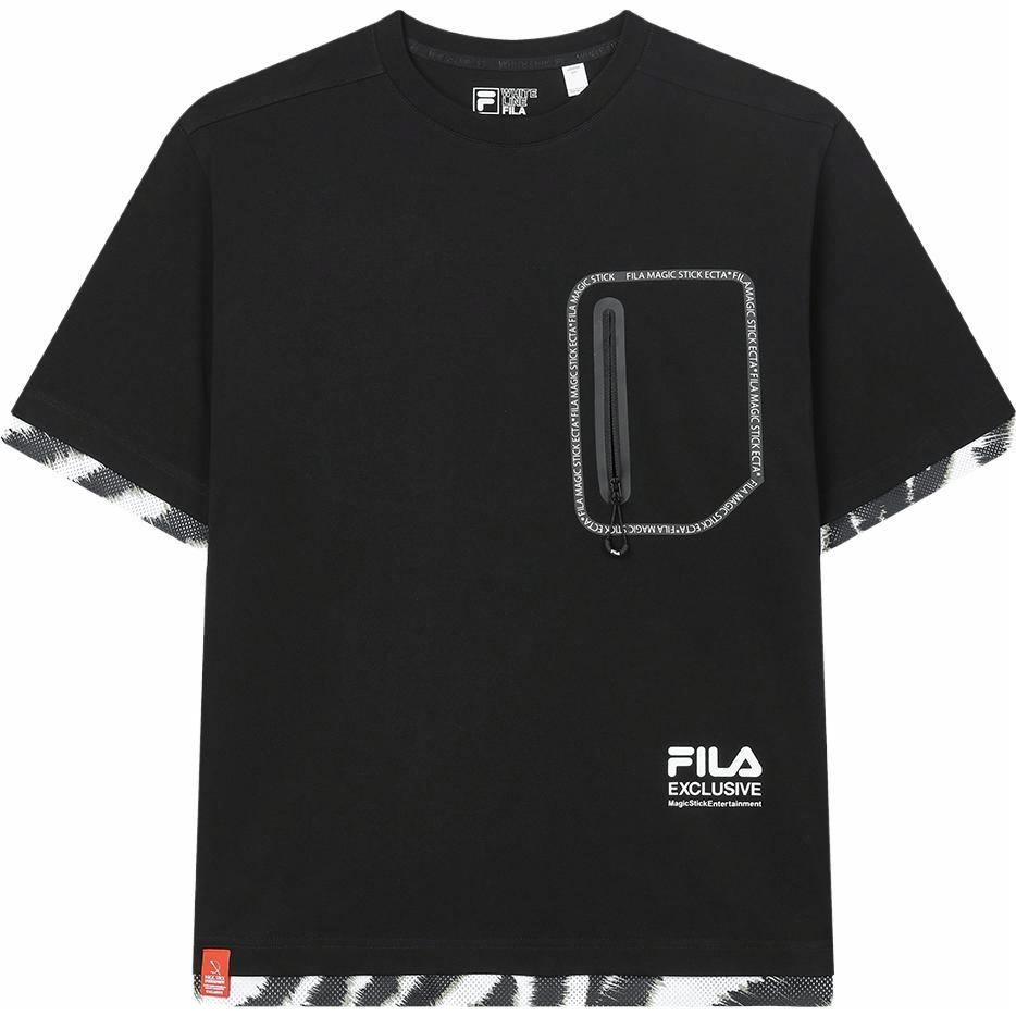 Мужская футболка Fila FW23 X MAGIC STICK (черная)