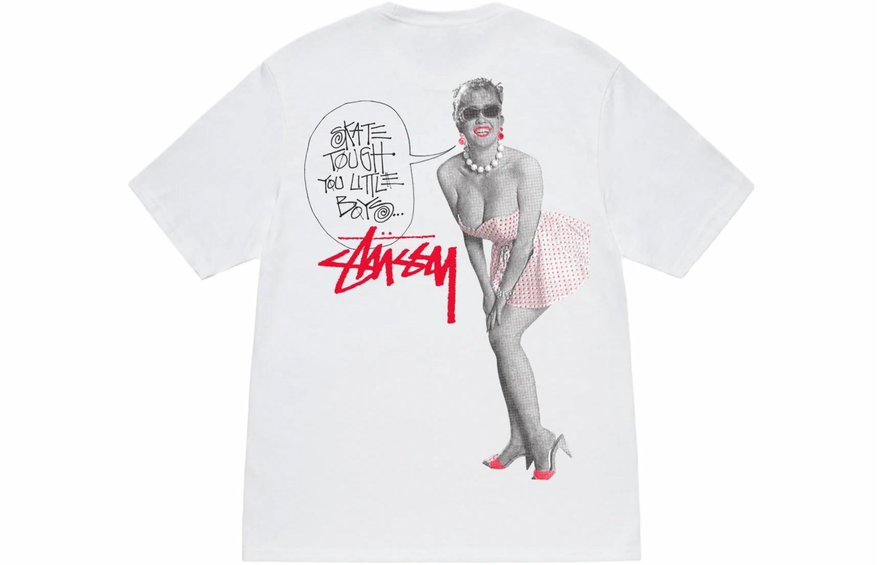 Футболка Stussy 1904935 (белая)