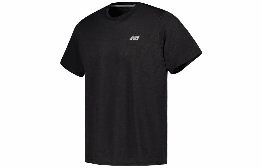 Мужская футболка New Balance Core Run (черная)
