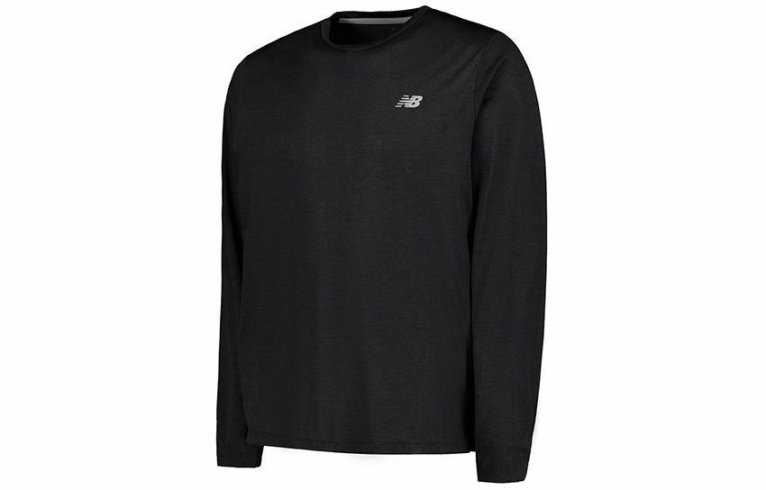 Мужской лонгслив New Balance (черный)