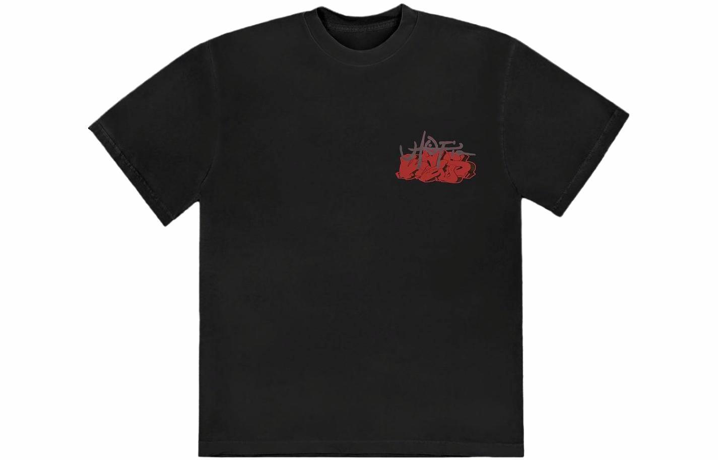 Футболка Travis Scott x KAWS (белая с принтом)