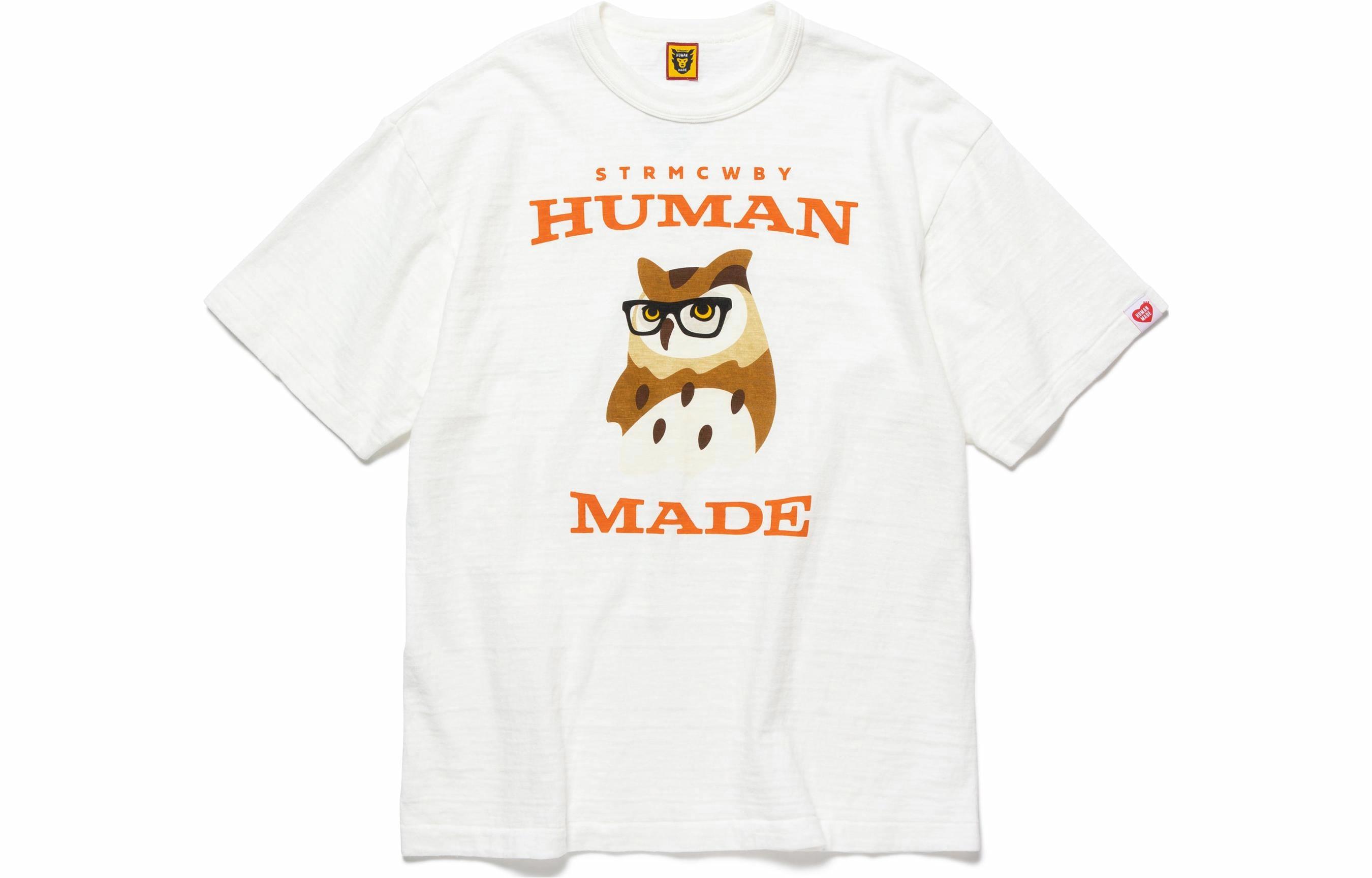 Футболка Human Made SS23 Owl (белая)