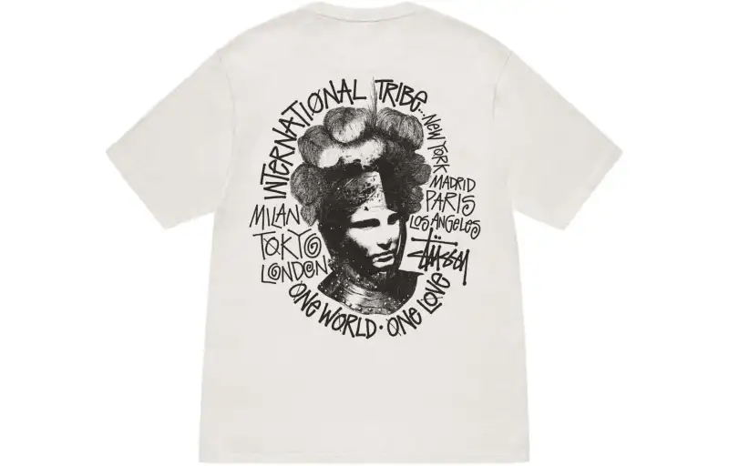 Stussy SS24 Camelot Pigment Dyed T-shirt Black