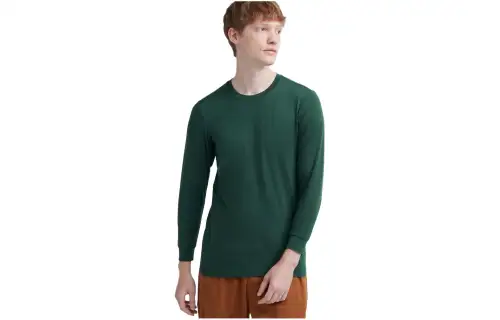 UNIQLO T Shirts Men's Crew Neck Moderate Straight Fit