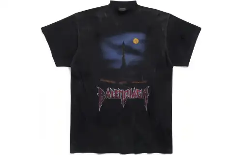 Balenciaga Sticky Note T Shirt Oversized In