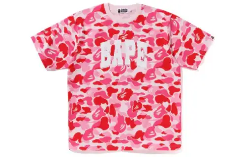 Bape Abc Camo Relaxed Fit Logo Tee