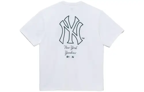 New Era x MLB T Shirt Couple, Trendy And Versatile Unisex Gift Box Set Included