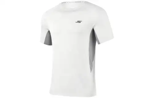 Skechers T Shirt Men's Bright White