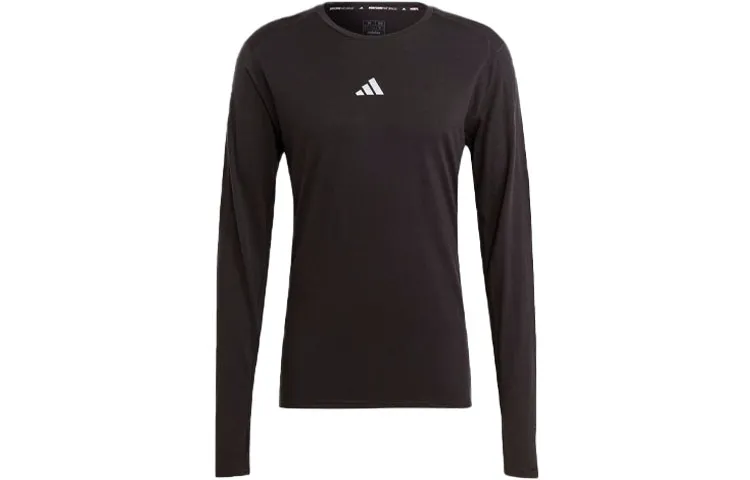 Adidas Ultimate T-Shirts Men's Black Crew Neck Moderate Straight Fit