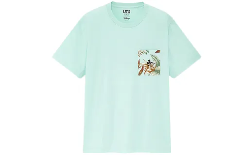 UNIQLO T Shirt Unisex Verdant Green