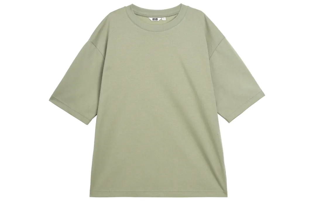UNIQLO SS24 T Shirt Men's Emerald Green