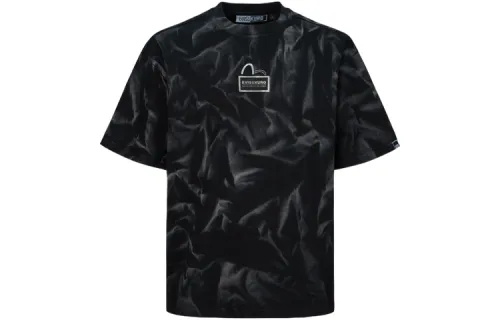 EVISU T Shirts Men's Crew Neck Moderate Straight Fit