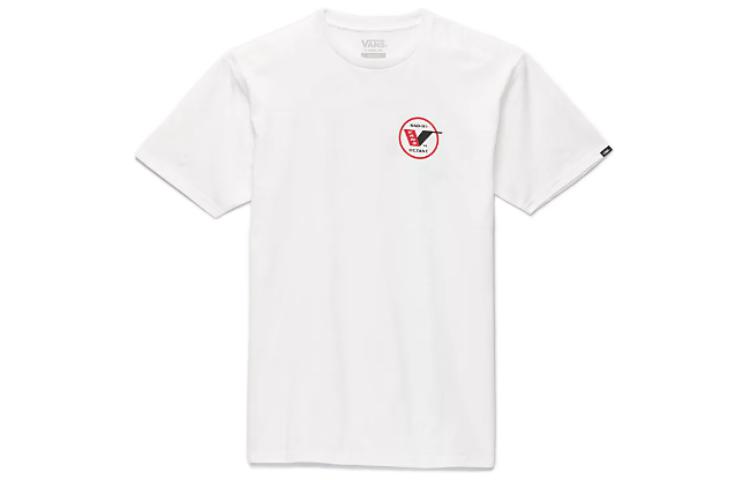 Vans Choice Of Champions T Shirts Unisex White Crew Neck Moderate Straight Fit