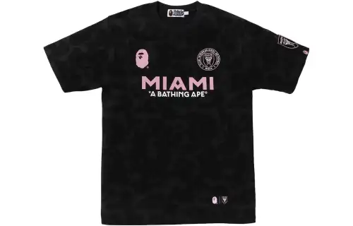 Bape X Inter Miami Cf Camo Tee