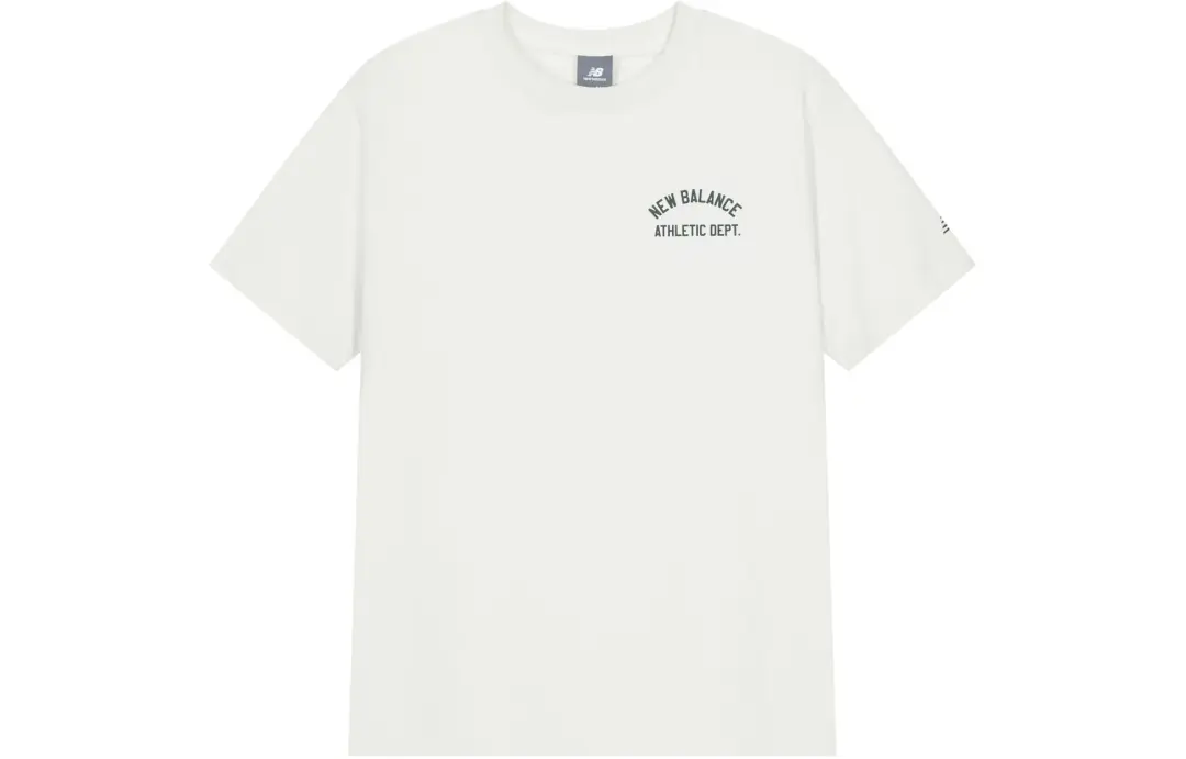 New Balance T Shirt Unisex Ecru