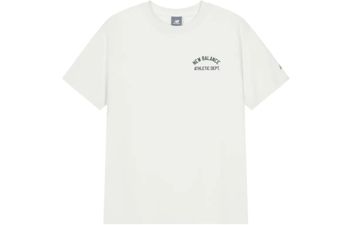 New Balance T Shirt Unisex Ecru