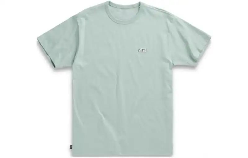 Vans T Shirts Men's Green Crew Neck Moderate Other