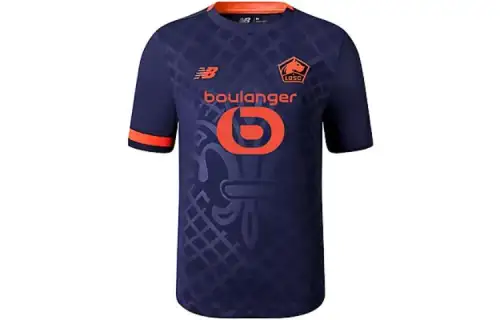 New Balance T Shirts Men's Dark Blue Crew Neck Moderate Straight Fit