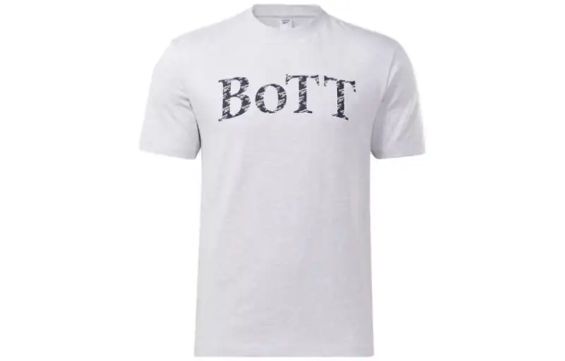 Reebok T Shirts Unisex White Crew Neck Moderate Straight Fit