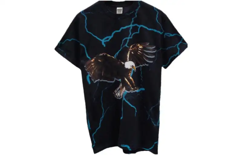 Travis Scott T Shirts Men's Black Crew Neck Moderate Other