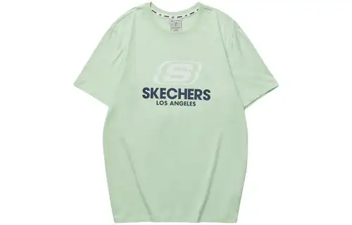 Skechers T Shirt Unisex Jadeite Green