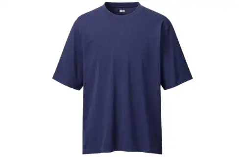 UNIQLO SS24 T Shirt Men's Sea Blue