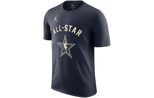 Jordan NBA T Shirt Men's Marine Blue