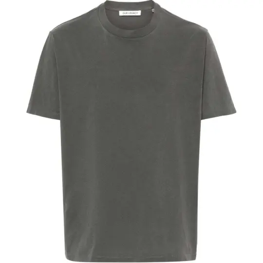 OUR LEGACY Crew Neck Cotton T shirt