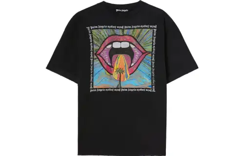 Palm Angels Crazy Mouth crew-neck T-shirt