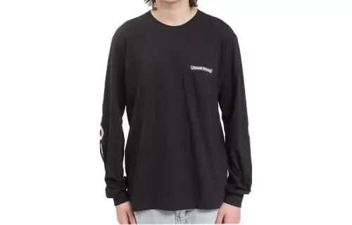 Chrome Hearts T Shirts Unisex Black Crew Neck Moderate Straight Fit