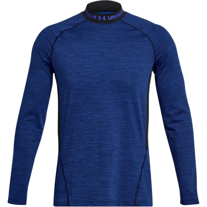 Under Armour T Shirts Men's Blue Crew Neck Moderate