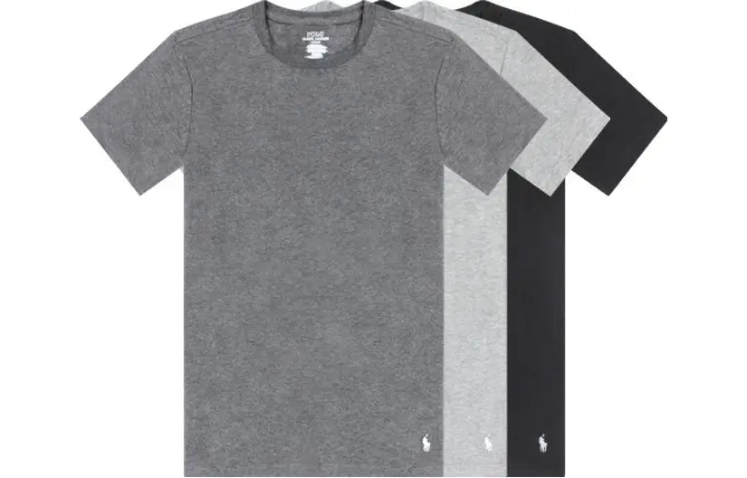 Polo Ralph Lauren T Shirt Stretch Slim Fit Men's 3 Pack