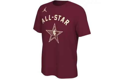 Jordan NBA All Star Nikola Jokić 2024 NBA All Star Weekend T Shirt Men's Dark Red