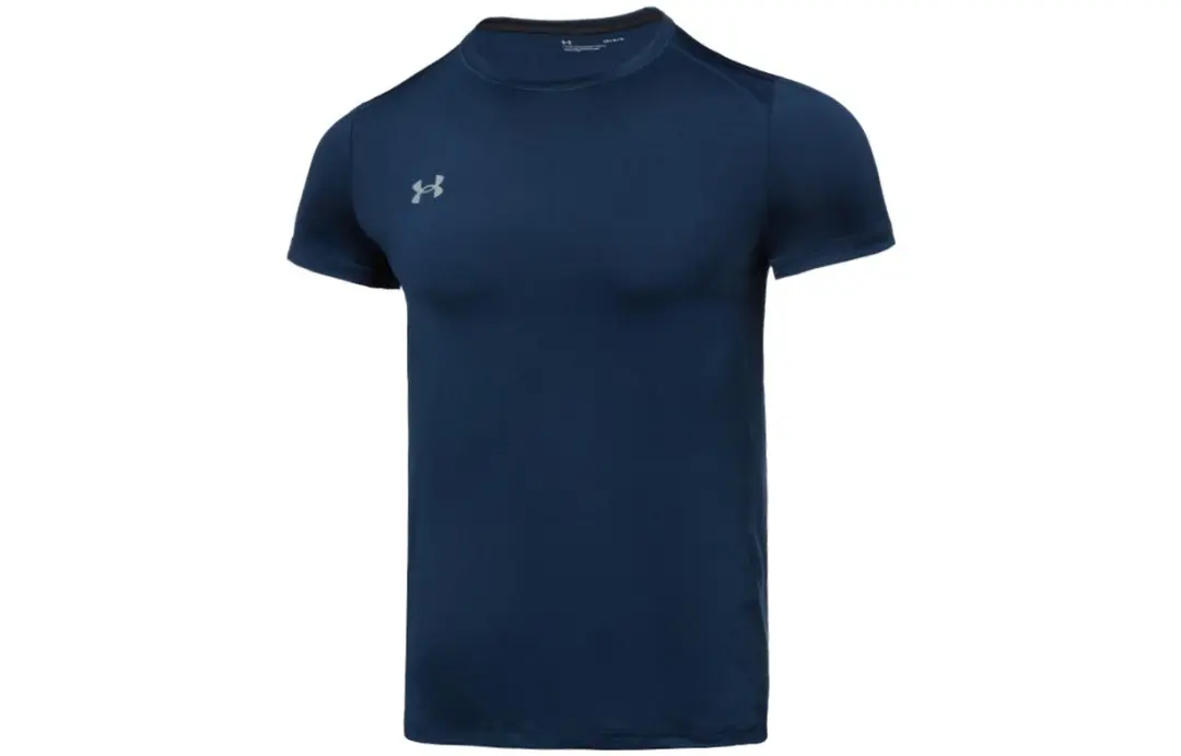 Under Armour Streaker T Shirt Men's Navy Blue