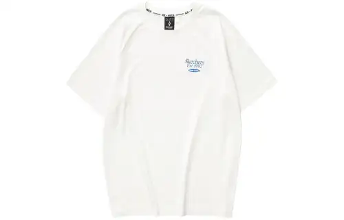 Skechers T Shirt Men's Marshmallow White