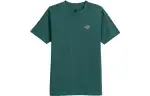New Balance T Shirts Men's Green Crew Neck Moderate Straight Fit